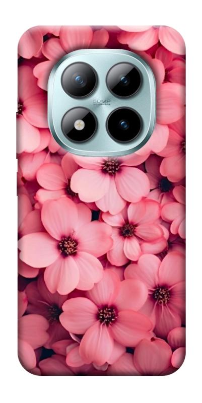 Чехол itsPrint Pink flowers для Xiaomi Redmi Note 15 Pro 5G, цветы, купить оптом с доставкой