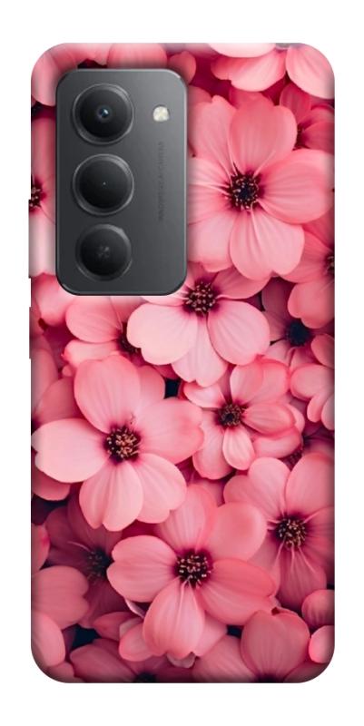 Чехол itsPrint Pink flowers для Xiaomi Redmi 15 (Global), цветы, купить оптом с доставкой