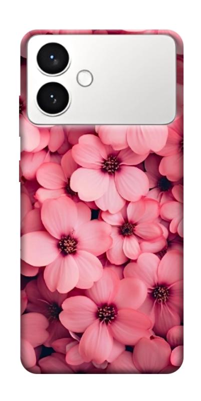 Чехол itsPrint Pink flowers для Samsung Galaxy S26+, цветы, купить оптом с доставкой