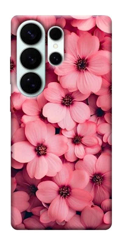 Чехол itsPrint Pink flowers для Samsung Galaxy S26 Ultra, цветы, купить оптом с доставкой