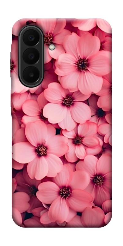 Чохол itsPrint Pink flowers для Samsung Galaxy A27, квіти, купити оптом з доставкою