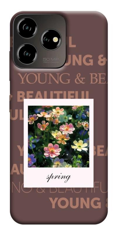 Чехол itsPrint Spring serenade для ZTE Blade V50 Desing 4G, цветы, купить оптом с доставкой