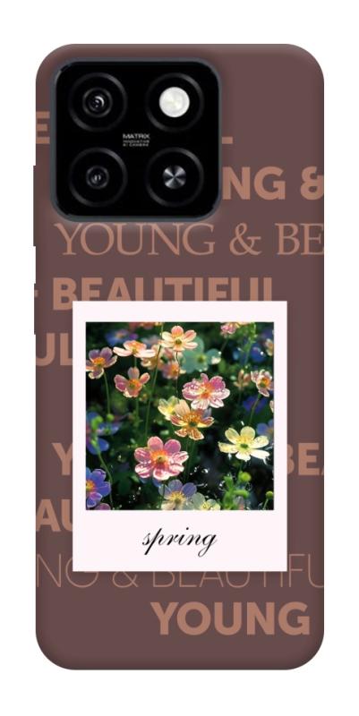 Чехол itsPrint Spring serenade для ZTE Blade A55 4G, цветы, купить оптом с доставкой