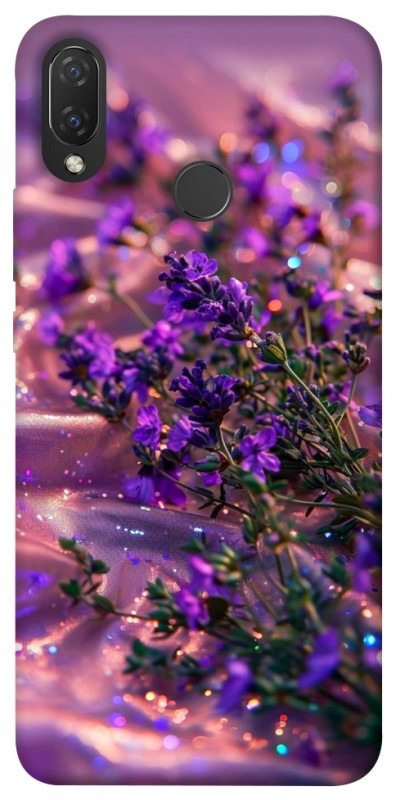 Чехол itsPrint Magic lavander для Huawei P Smart+ (nova 3i), цветы, купить оптом с доставкой