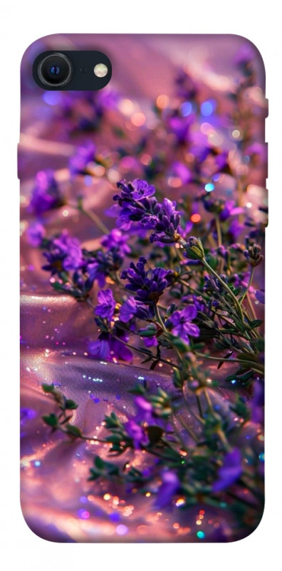 Чохол itsPrint Magic lavander для Apple iPhone SE (2020), квіти, купити оптом з доставкою