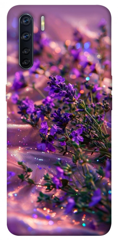 Чехол itsPrint Magic lavander для Oppo A91, цветы, купить оптом с доставкой
