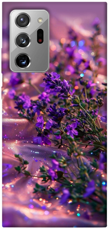 Чехол itsPrint Magic lavander для Samsung Galaxy Note 20 Ultra, цветы, купить оптом с доставкой