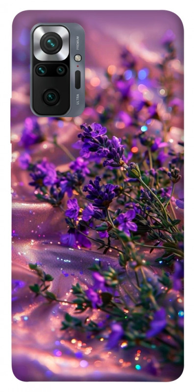 Чехол itsPrint Magic lavander для Xiaomi Redmi Note 10 Pro, цветы, купить оптом с доставкой