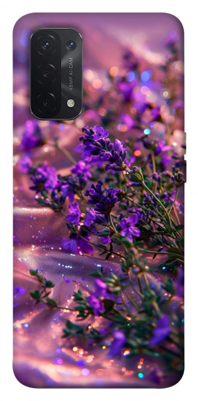 Чехол itsPrint Magic lavander для Oppo A54 4G, цветы, купить оптом с доставкой