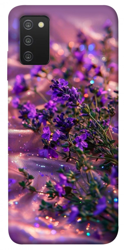 Чехол itsPrint Magic lavander для Samsung Galaxy A03s, цветы, купить оптом с доставкой