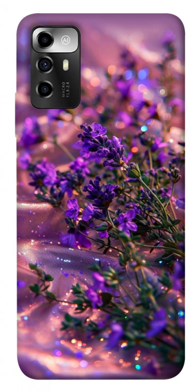 Чехол itsPrint Magic lavander для ZTE Blade V40 Vita, цветы, купить оптом с доставкой