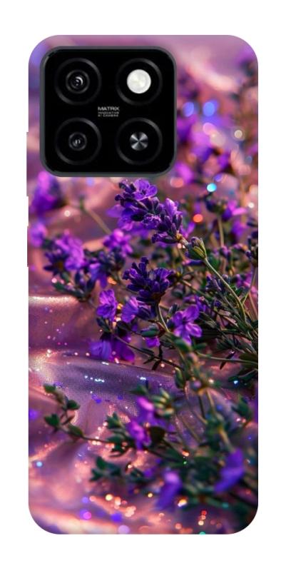 Чехол itsPrint Magic lavander для ZTE Blade A55 4G, цветы, купить оптом с доставкой