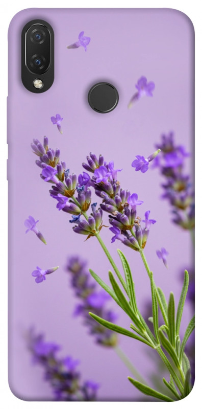 Чехол itsPrint Lavender purple для Huawei P Smart+ (nova 3i), цветы, купить оптом с доставкой