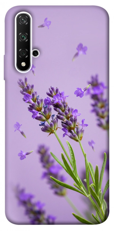 Чехол itsPrint Lavender purple для Huawei Honor 20 / Nova 5T, цветы, купить оптом с доставкой
