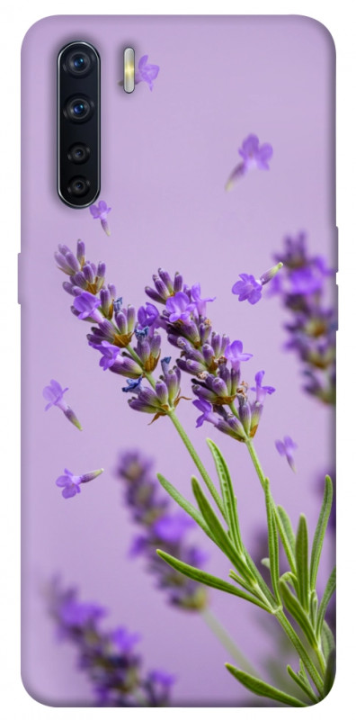 Чехол itsPrint Lavender purple для Oppo A91, цветы, купить оптом с доставкой