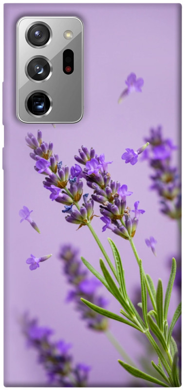 Чехол itsPrint Lavender purple для Samsung Galaxy Note 20 Ultra, цветы, купить оптом с доставкой