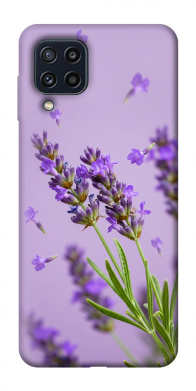 Чехол itsPrint Lavender purple для Samsung Galaxy M32, цветы, купить оптом с доставкой