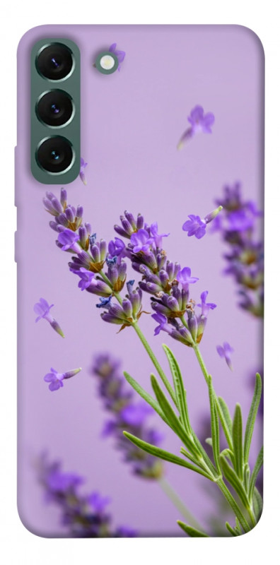 Чехол itsPrint Lavender purple для Samsung Galaxy S22+, цветы, купить оптом с доставкой