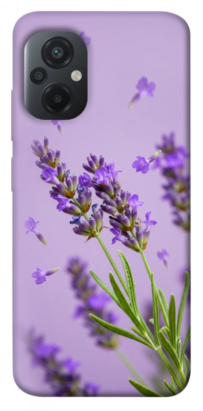 Чехол itsPrint Lavender purple для Xiaomi Poco M5, цветы, купить оптом с доставкой