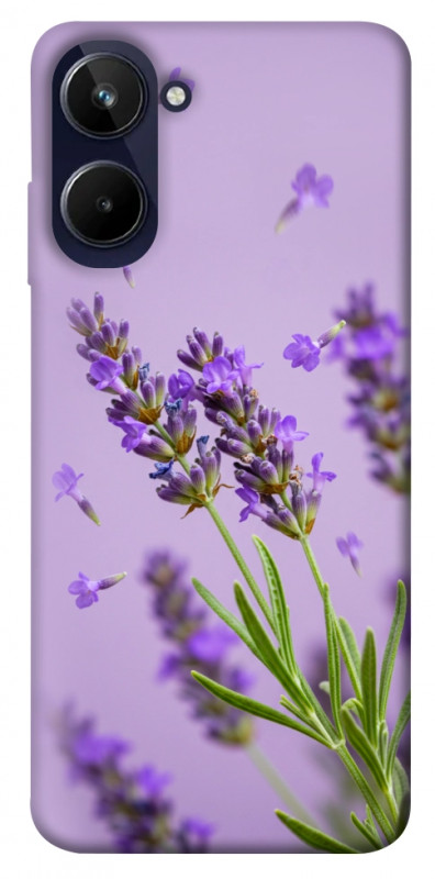 Чехол itsPrint Lavender purple для Realme 10 4G, цветы, купить оптом с доставкой