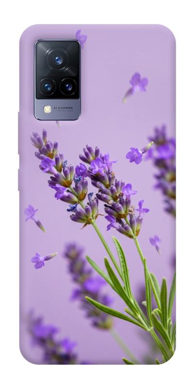Чохол itsPrint Lavender purple для Vivo V21, квіти, купити оптом з доставкою