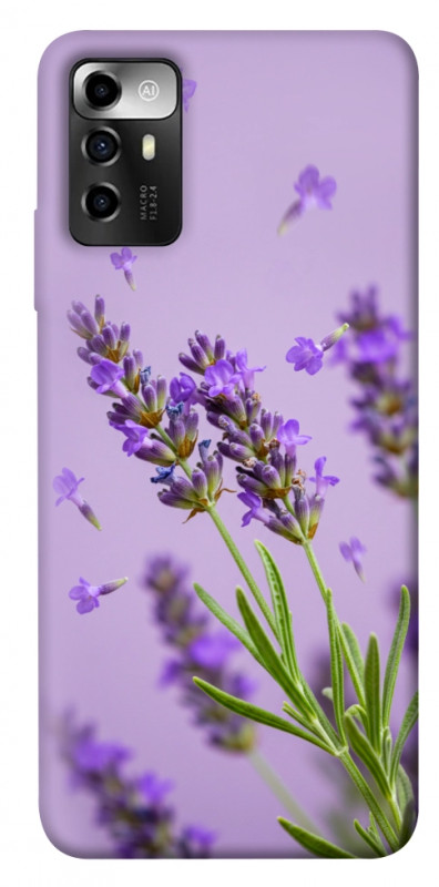 Чехол itsPrint Lavender purple для ZTE Blade V40 Vita, цветы, купить оптом с доставкой