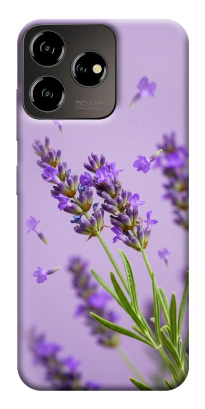 Чехол itsPrint Lavender purple для ZTE Blade V50 Desing 4G, цветы, купить оптом с доставкой