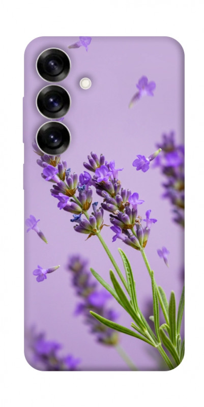 Чехол itsPrint Lavender purple для Samsung Galaxy S25+, цветы, купить оптом с доставкой