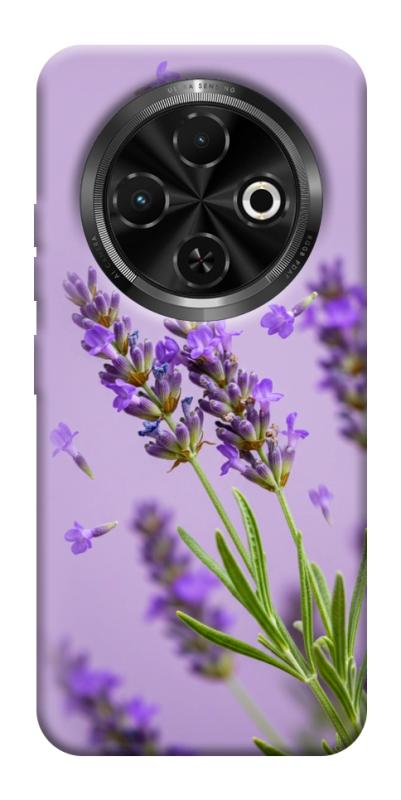 Чохол itsPrint Lavender purple для TECNO Spark 30C, квіти, купити оптом з доставкою