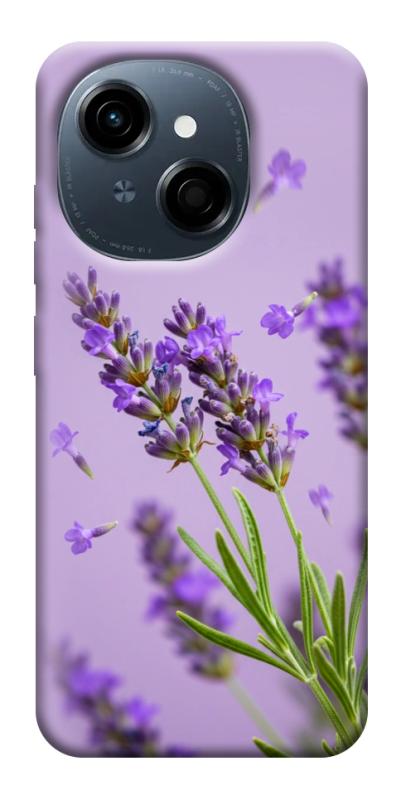Чехол itsPrint Lavender purple для TECNO Spark Go 1, цветы, купить оптом с доставкой