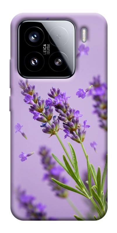Чехол itsPrint Lavender purple для Xiaomi 15, цветы, купить оптом с доставкой