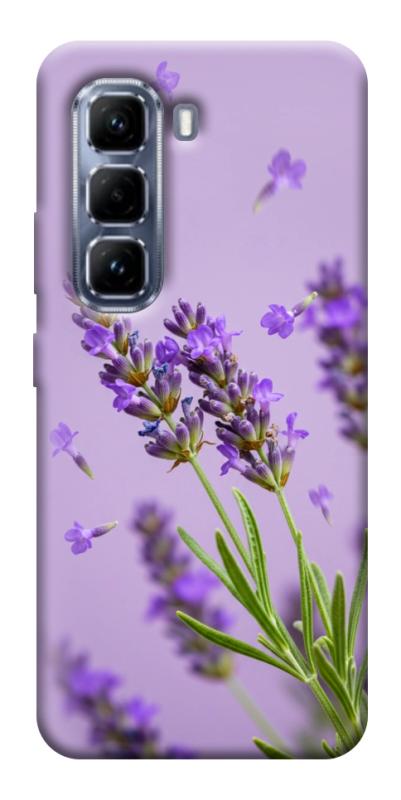 Чехол itsPrint Lavender purple для Infinix Hot 50 Pro, цветы, купить оптом с доставкой