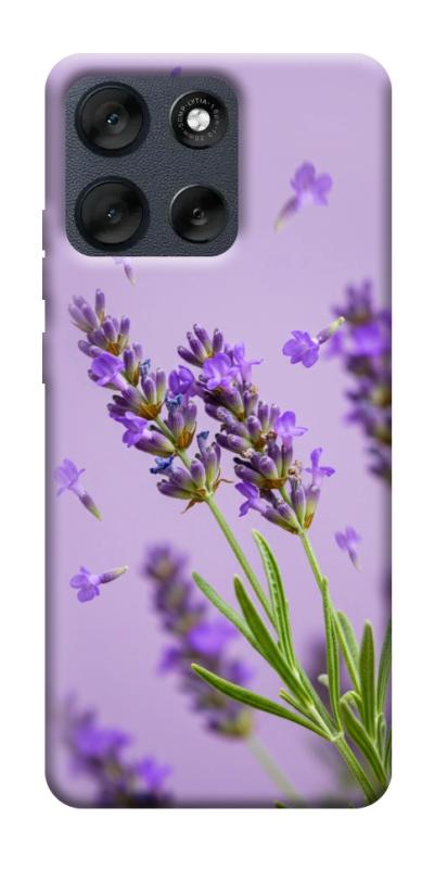 Чехол itsPrint Lavender purple для Motorola Moto G56 5G, цветы, купить оптом с доставкой