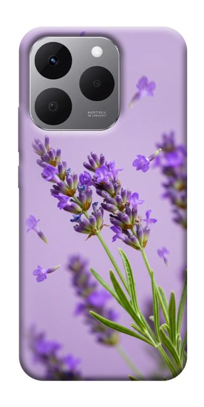 Чехол itsPrint Lavender purple для Realme 15T, цветы, купить оптом с доставкой