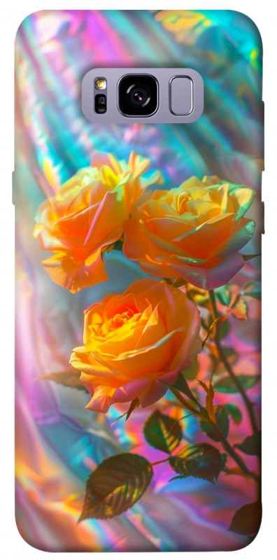 Чехол itsPrint Golden rose для Samsung G955 Galaxy S8 Plus, цветы, купить оптом с доставкой