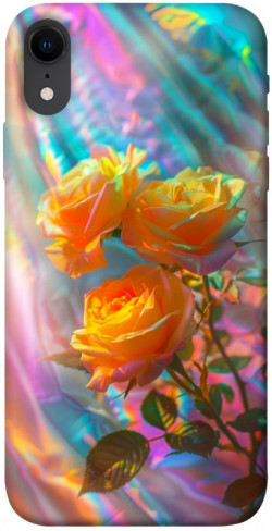 Чехол itsPrint Golden rose для Apple iPhone XR (6.1")