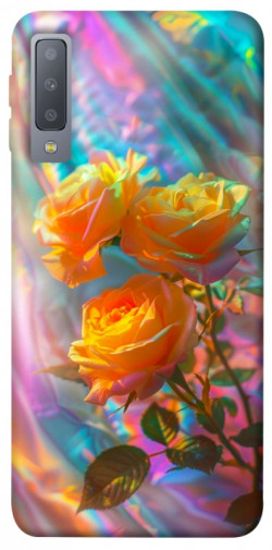 Чехол itsPrint Golden rose для Samsung A750 Galaxy A7 (2018)