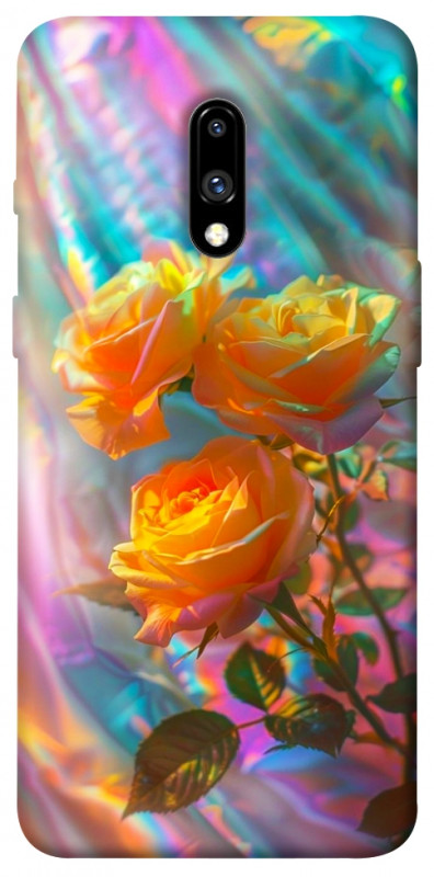 Чехол itsPrint Golden rose для OnePlus 7, цветы, купить оптом с доставкой