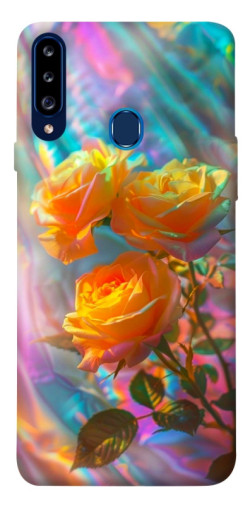 Чохол itsPrint Golden rose для Samsung Galaxy A20s