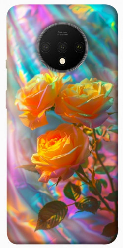 Чехол itsPrint Golden rose для OnePlus 7T