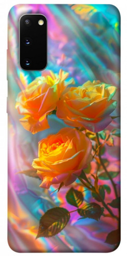 Чехол itsPrint Golden rose для Samsung Galaxy S20