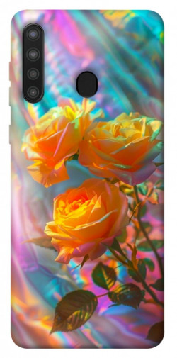 Чехол itsPrint Golden rose для Samsung Galaxy A21