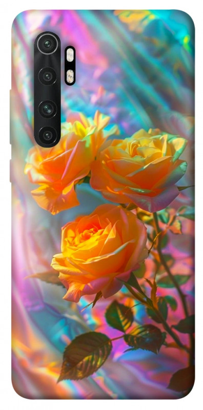 Чехол itsPrint Golden rose для Xiaomi Mi Note 10 Lite, цветы, купить оптом с доставкой