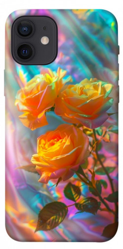 Чехол itsPrint Golden rose для Apple iPhone 12 Pro (6.1")