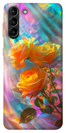 Чехол itsPrint Golden rose для Samsung Galaxy S21+