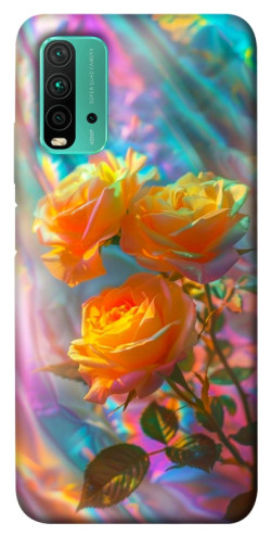 Чохол itsPrint Golden rose для Xiaomi Redmi Note 9 4G / Redmi 9 Power / Redmi 9T