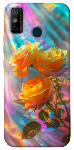 Чохол itsPrint Golden rose для TECNO Spark 6 Go