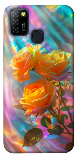 Чехол itsPrint Golden rose для Infinix Hot 10 Lite