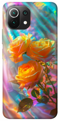 Чехол itsPrint Golden rose для Xiaomi Mi 11 Lite