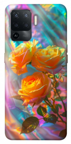 Чохол itsPrint Golden rose для Oppo Reno 5 Lite